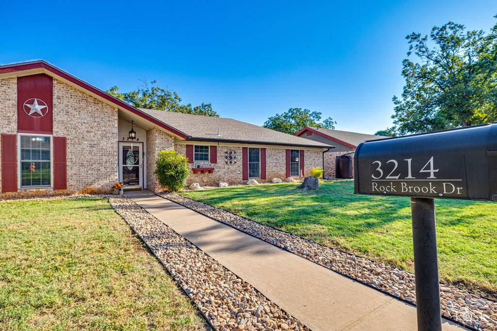 Property Photo: 3214 Rock Brook Drive TX 76904