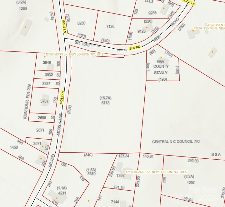 Property Photo: 0 Moss Lane NC 28127