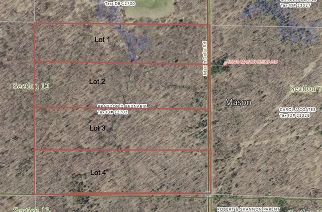 Property Photo:  Lot 2 Mason Delta Rd  WI 54956 
