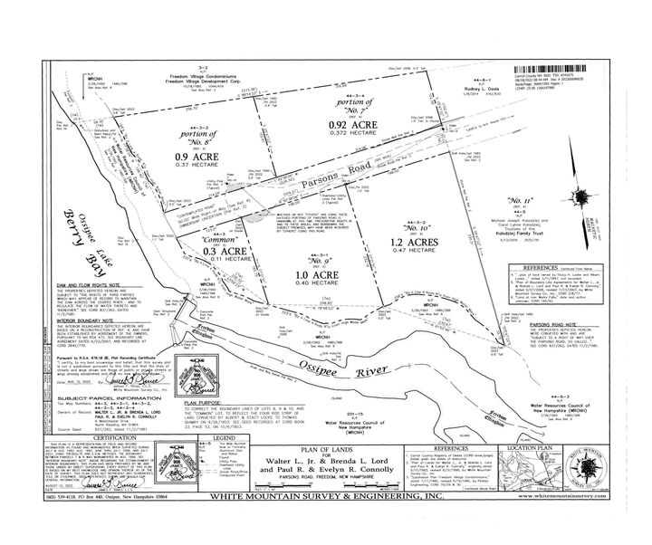 Property Photo:  Lot 3 Parsons Road  NH 03826