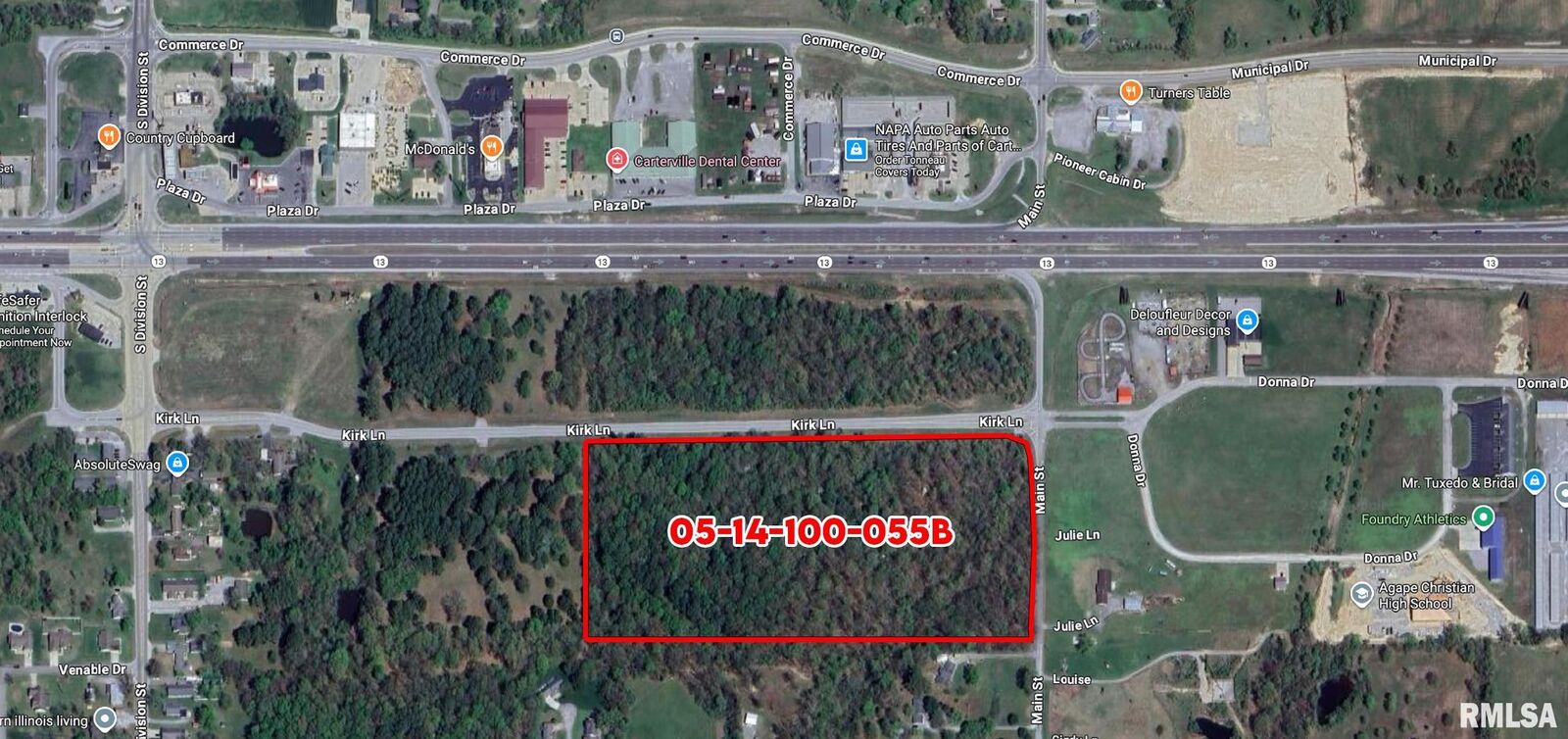 Property Photo:  Tbd B Route 13 Highway  IL 62918 