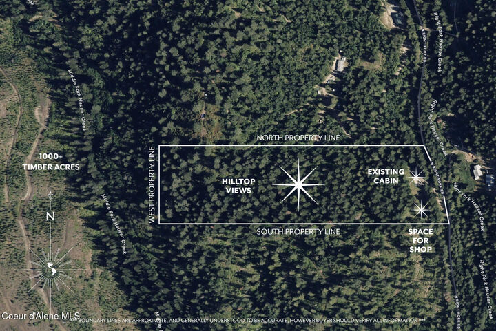 Property Photo: 16701 N Right Fork Rd ID 83854