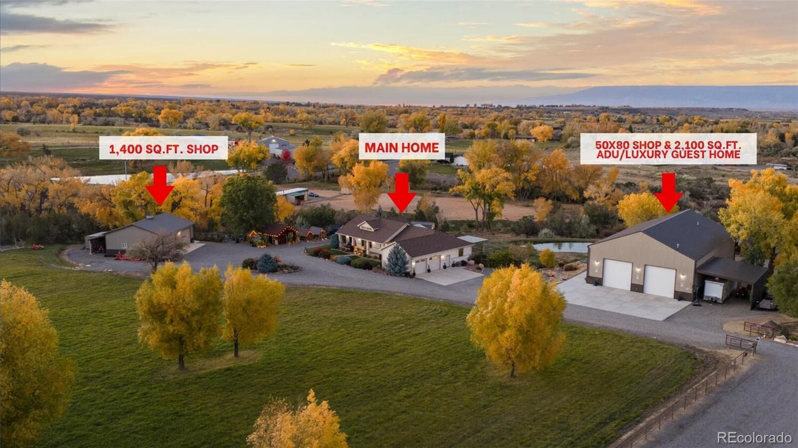 Property Photo: 60075 & 60085 Oak Grove Road CO 81403