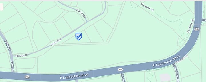 Property Photo: Lot 1 Of Block 1 Claxton Drive AR 72714