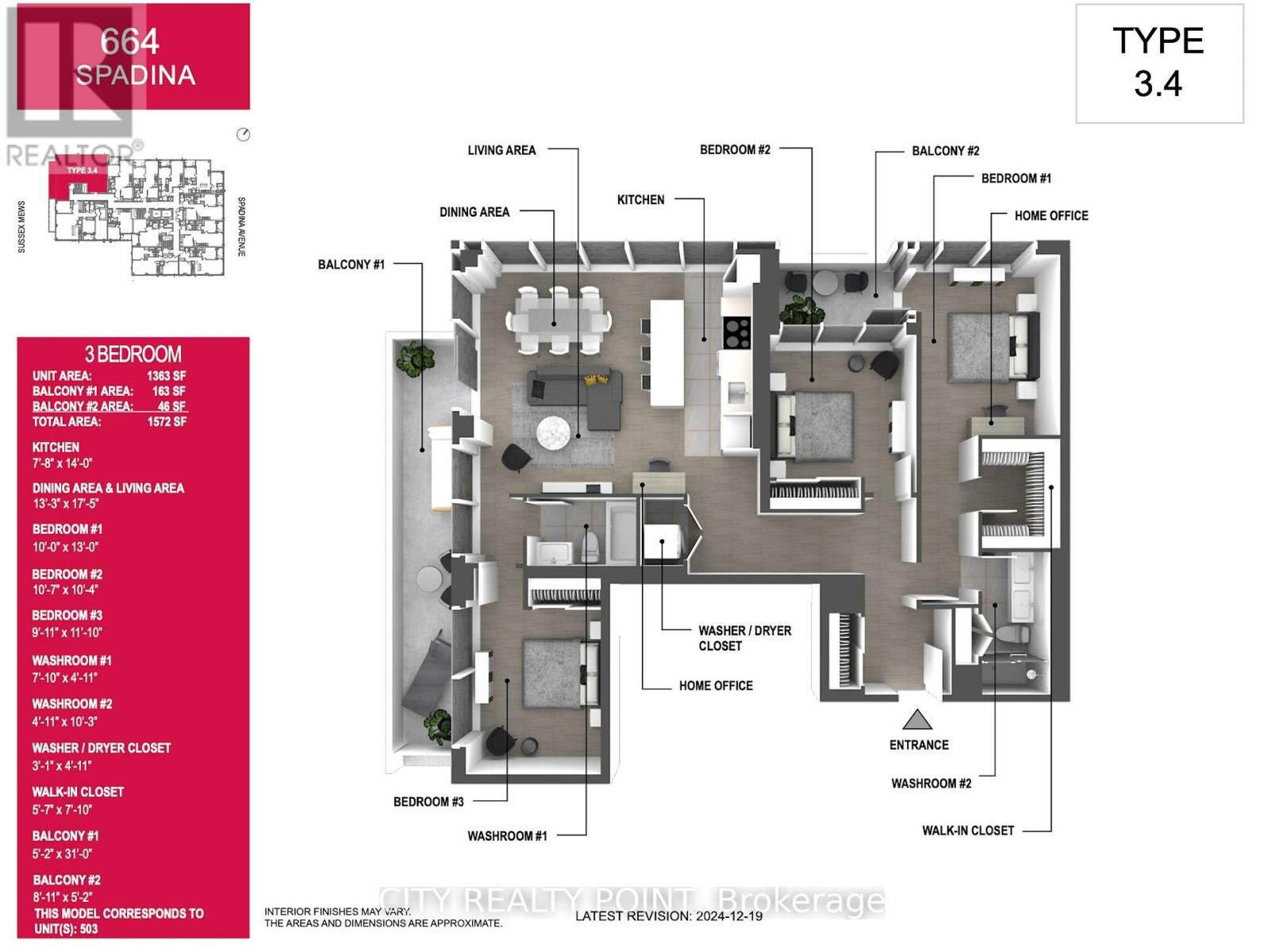 Property Photo:  664 Spadina Avenue 503  ON M5S 2H7 