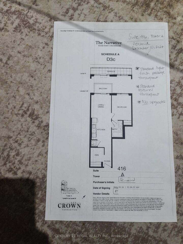 Photo de la propriété:  7439 Kingston Road E 416  ON M1B 5S3 