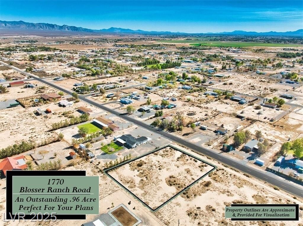 MLS#2733953: 1770 West Blosser Ranch Road, Pahrump, NV 89060