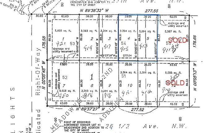 Property Photo: 913 & 915 27th Ave NW ND 58703