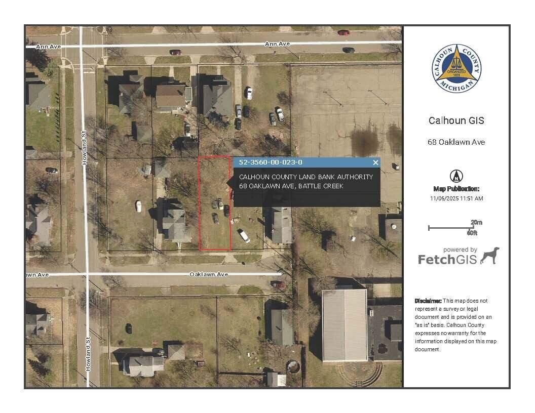 Property Photo:  68 Oaklawn Avenue  MI 49037 