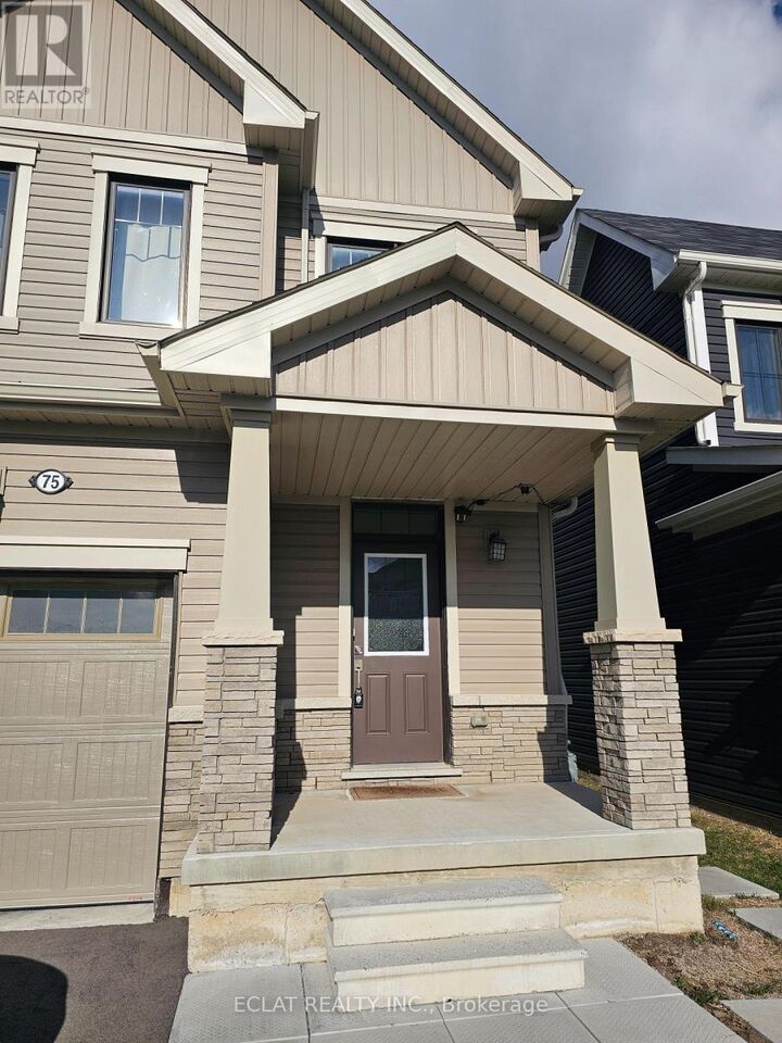 Property Photo: 75 Vanilla Trail (Upper) ON L2V 0L1