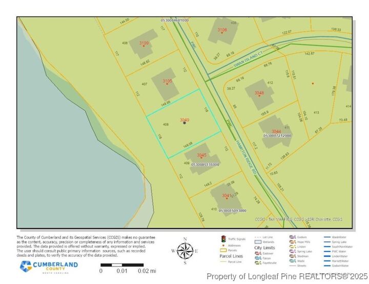 Property Photo:  3049 Hampton Ridge Road  NC 28311 