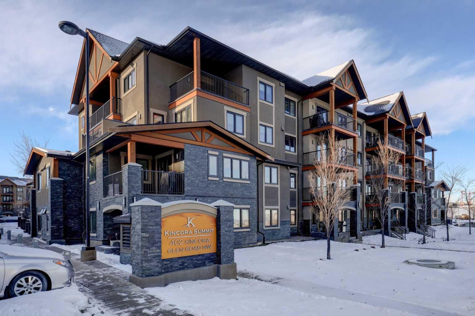 Property Photo:  402 Kincora Glen Road NW 2310  AB T3R 0V2 