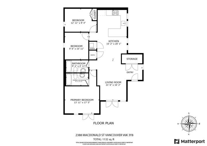 Property Photo:  2388 Macdonald Street  BC V6K 3Y8 