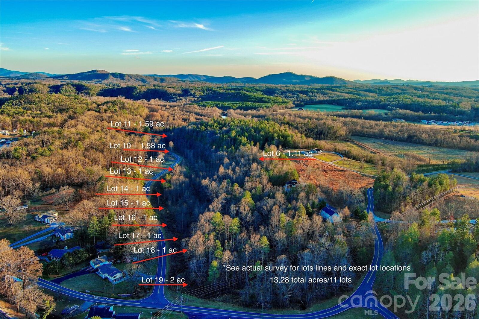 Property Photo:  V/L Lentz Road  NC 28752 