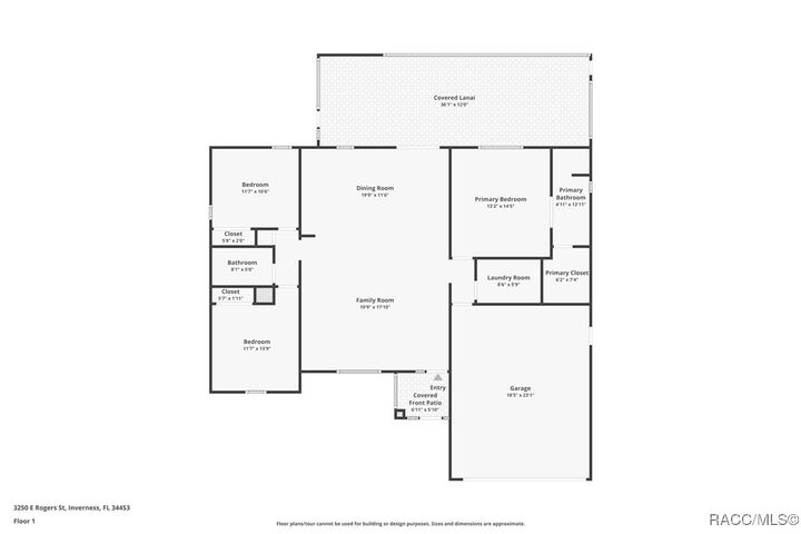 Property Photo: 3250 E Rogers Street FL 34453