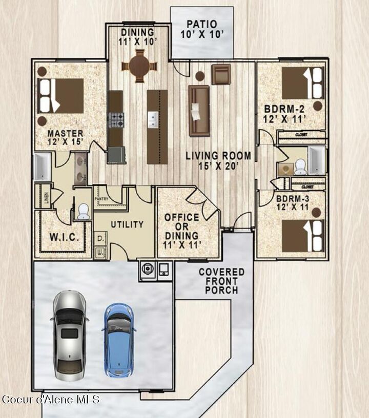 Property Photo: 866 E Valley St S ID 83822