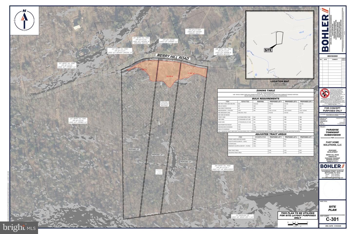 Property Photo:  Lot X Vacant Land  PA 18326 