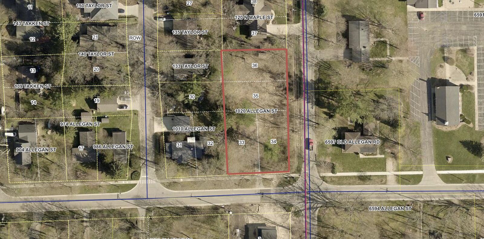 Property Photo:  1020 Allegan Street  MI 49453 