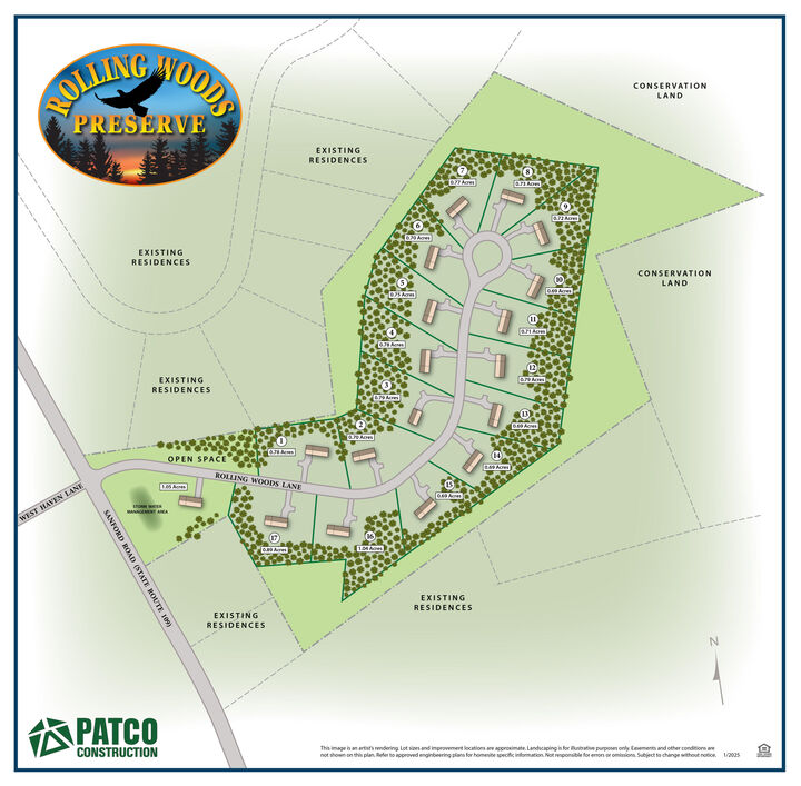 Property Photo:  Lot  14 Rolling Woods Lane  ME 04090 