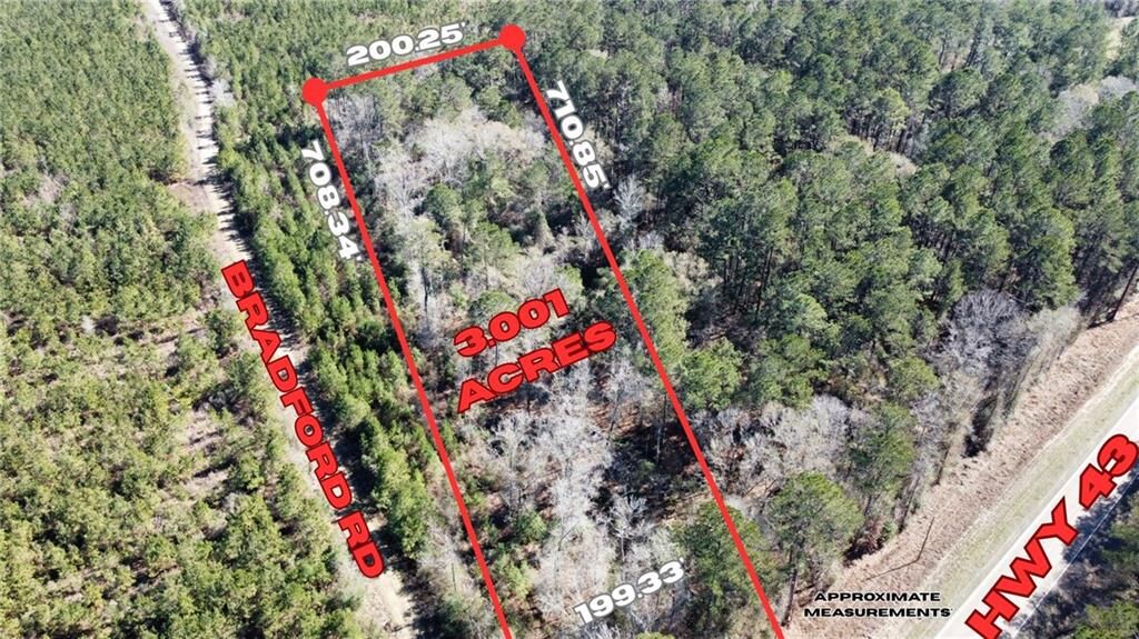 Property Photo:  3 Acres Hwy 43 Highway  LA 70443 