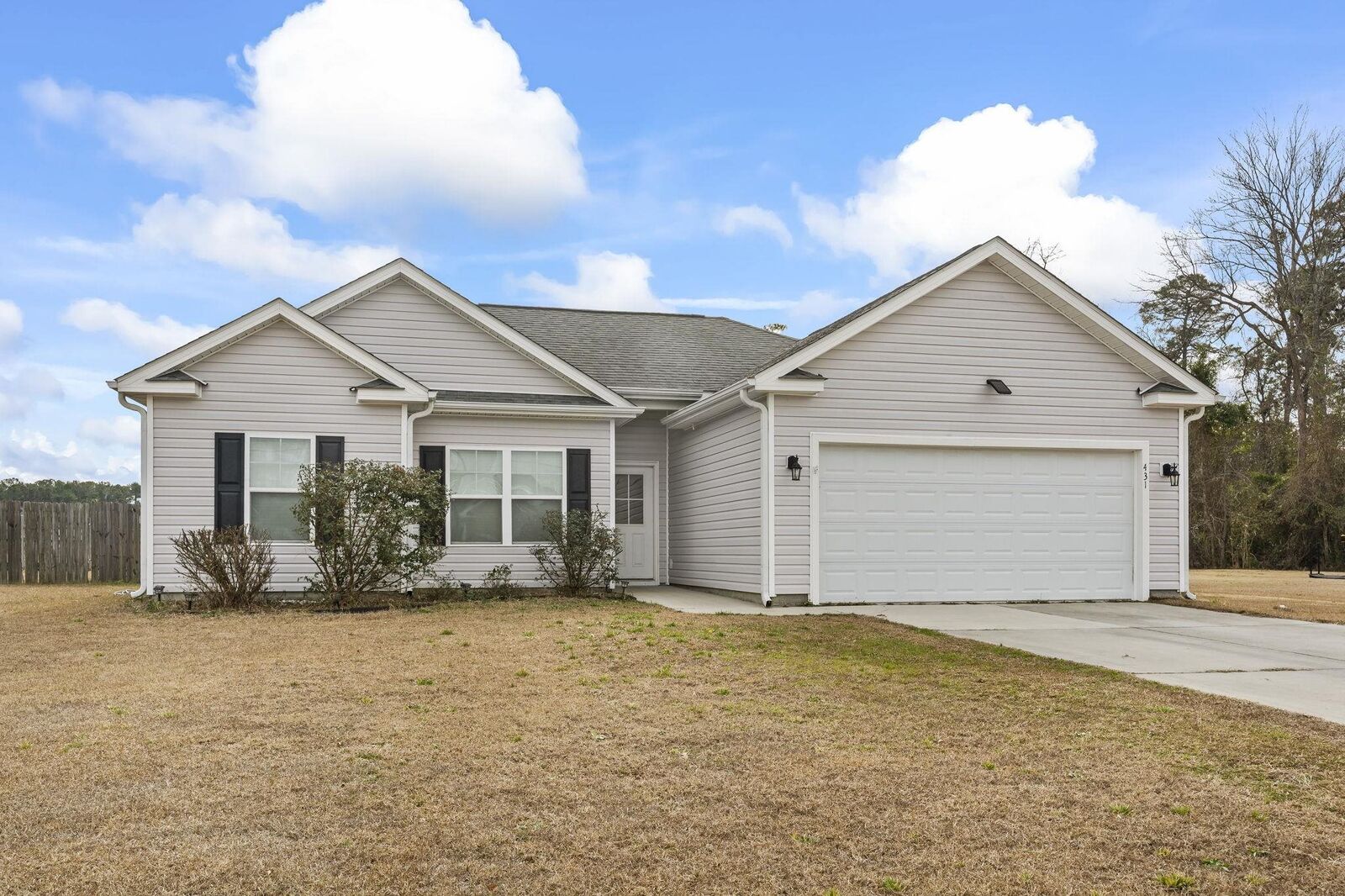 Property Photo:  431 Hallie Martin Rd.  SC 29527 