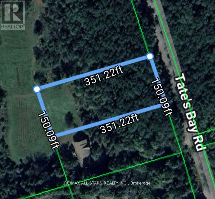 Property Photo:  20 Lot Tate'S Bay Road  ON K0M 1A0 
