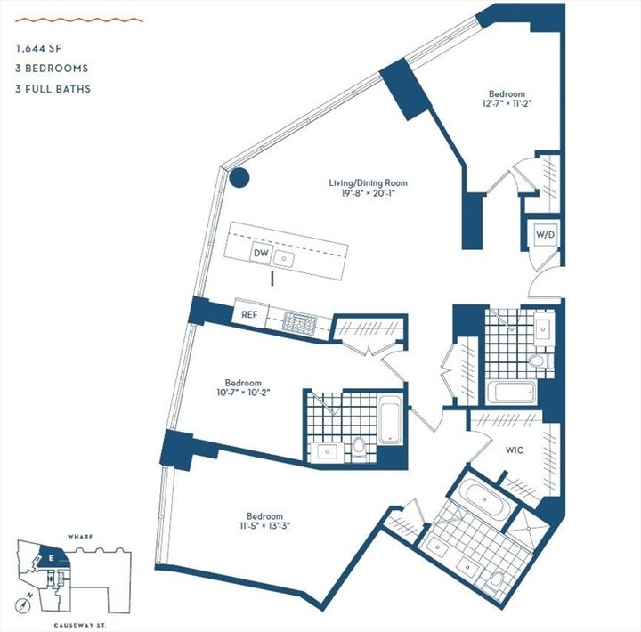 Property Photo:  100 Lovejoy Wharf Ph3e  MA 02114 