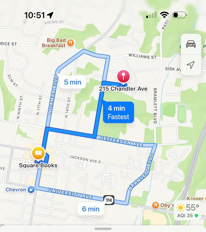 Property Photo:  215 Chandler Avenue  MS 38655 