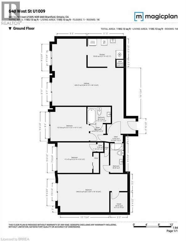 Property Photo:  640 West Street 1009  ON N3R 6M3 