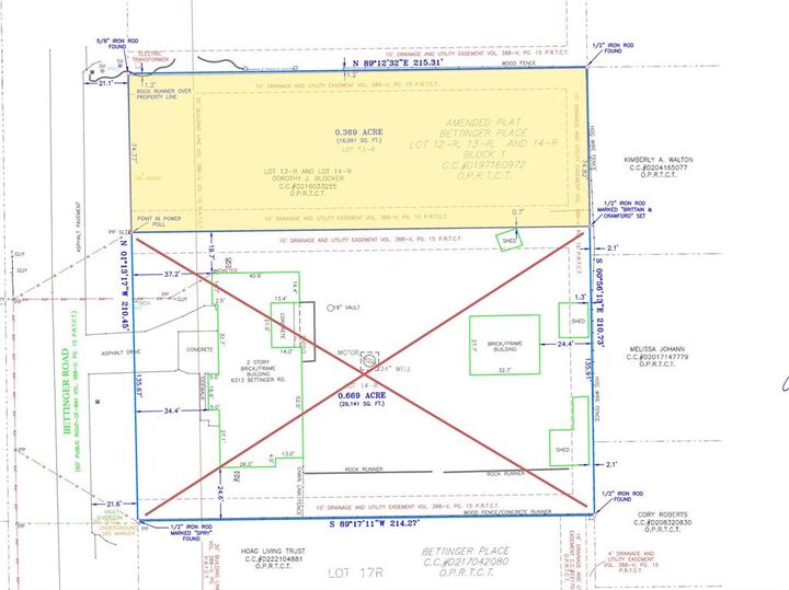 Property Photo:  Lot 13R Bettinger Drive  TX 76034 