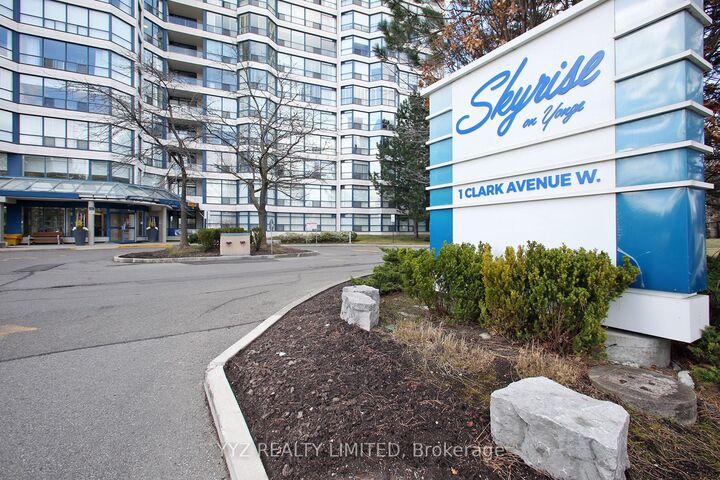 Property Photo: 1 Clark Avenue W 808 ON L4J 7Y6