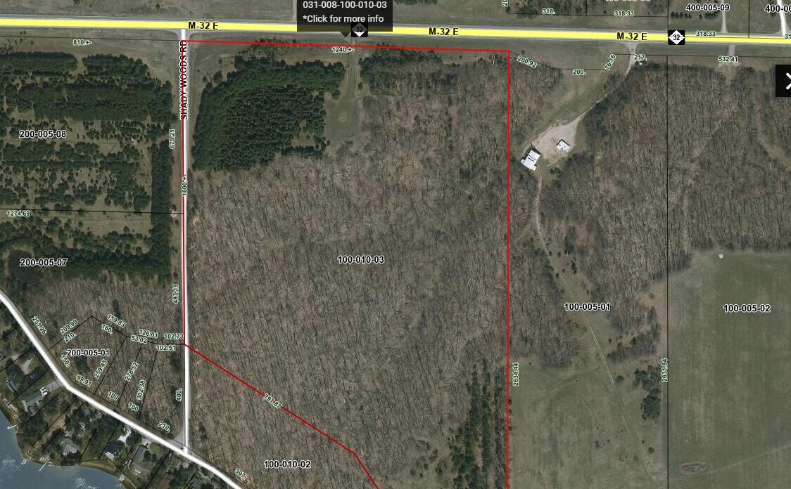 Property Photo: V/L 40 Ac E M-32 MI 49735
