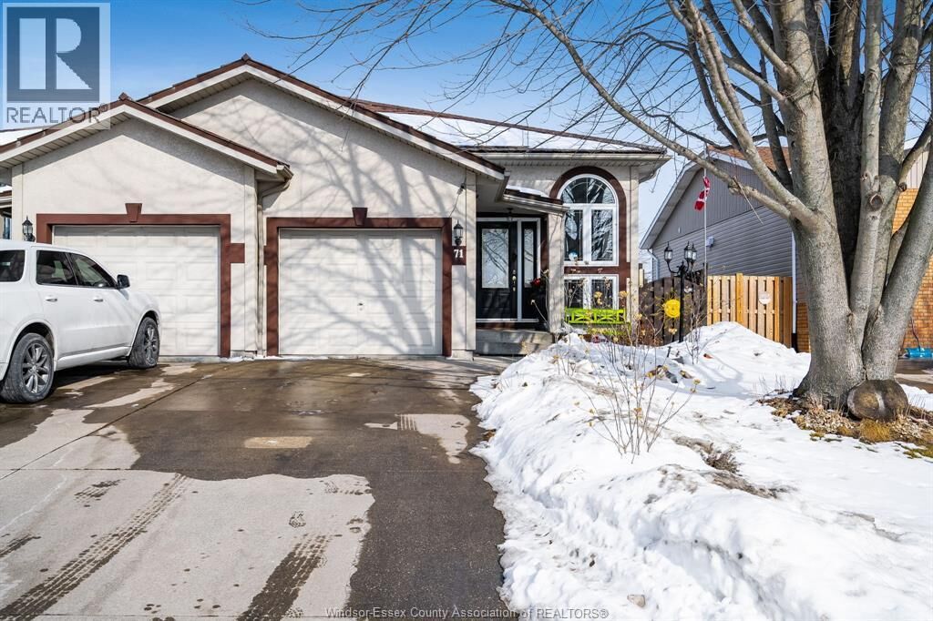 Photo de la propriété:  71 Satinwood Crescent  ON N8H 4P1 