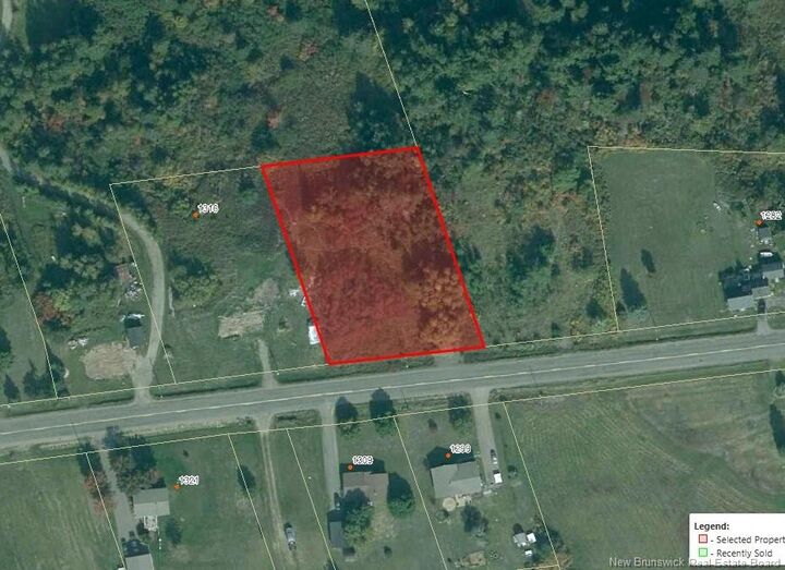 Property Photo:  Lot Saint Ignace Road  NB E4X 1X9 