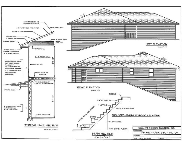 Property Photo:  1128 Red Hawk Drive  WI 53563 