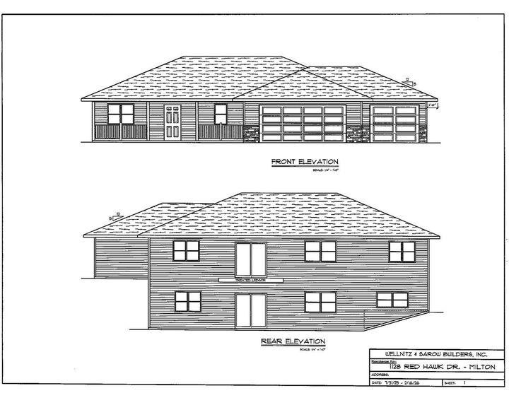 Property Photo:  1128 Red Hawk Drive  WI 53563 