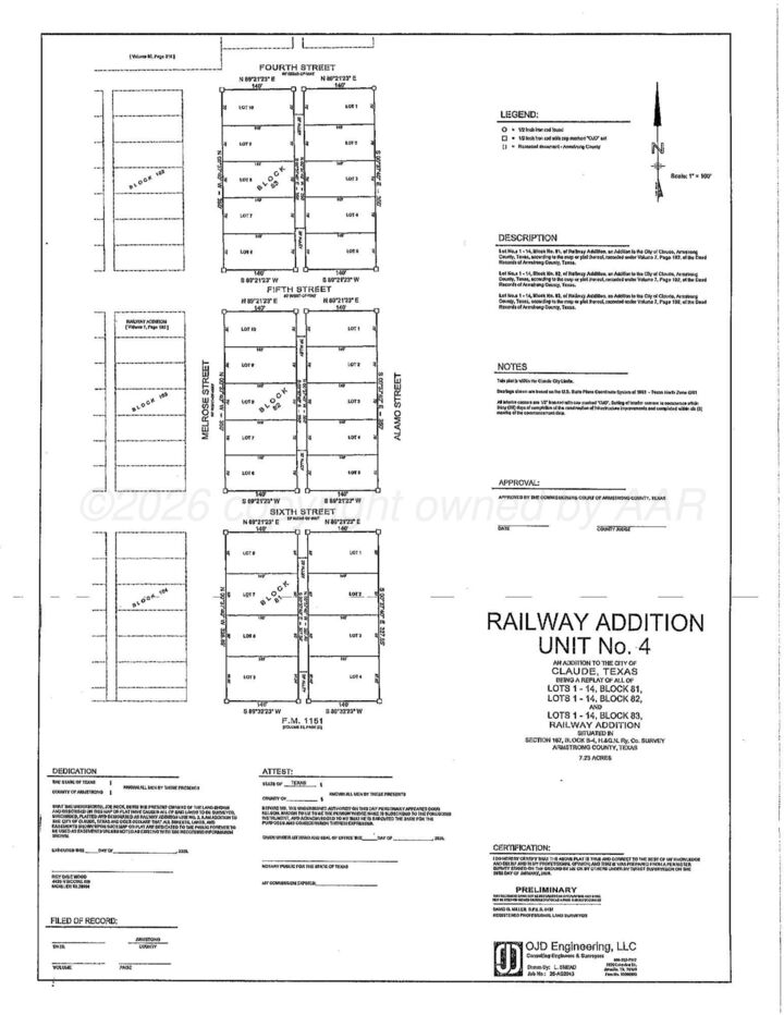 Property Photo:  Lot 008, Blk 83 Melrose Street  TX 79019 