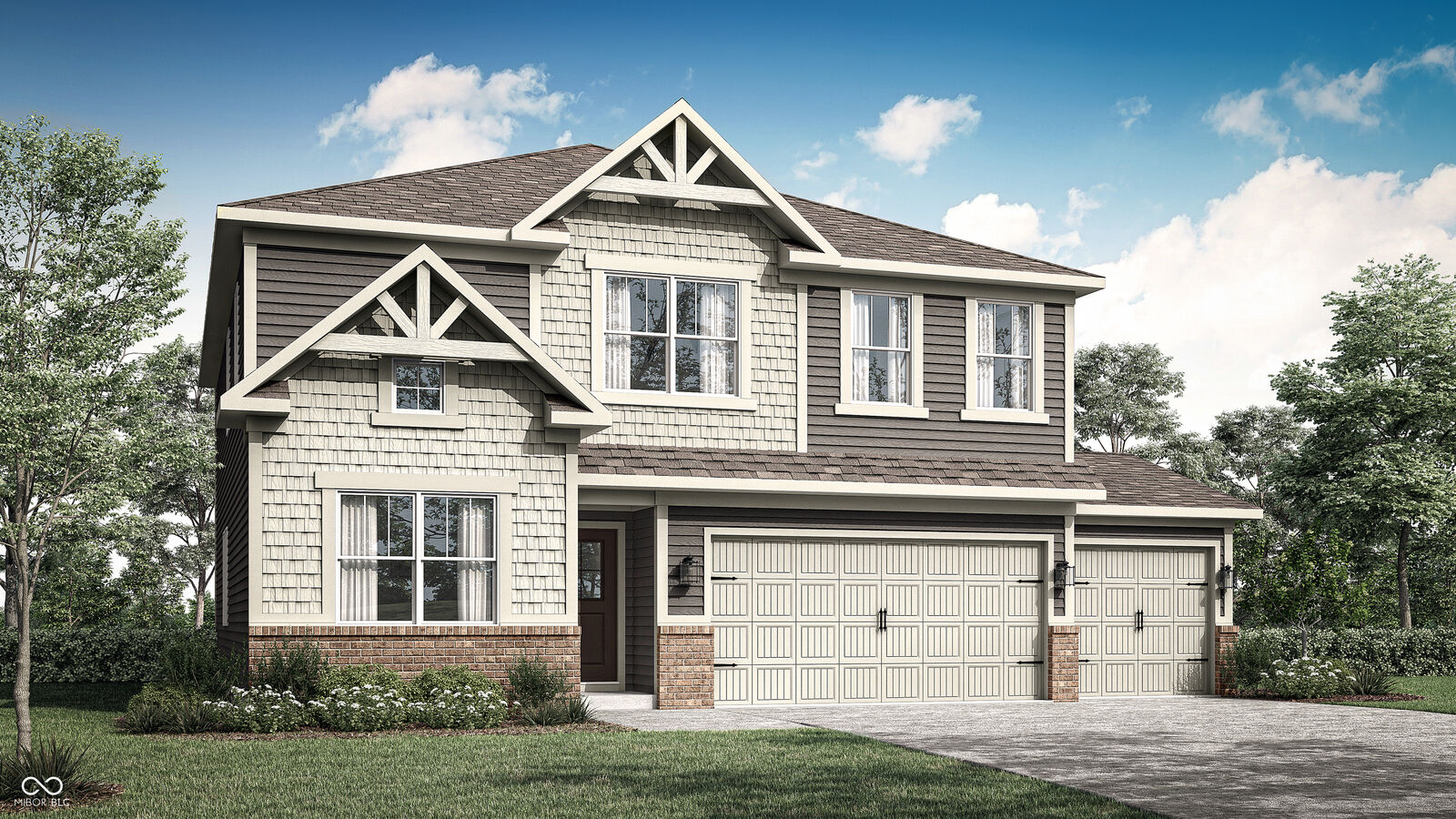 Property Photo: 8691 Georgina Street IN 46040