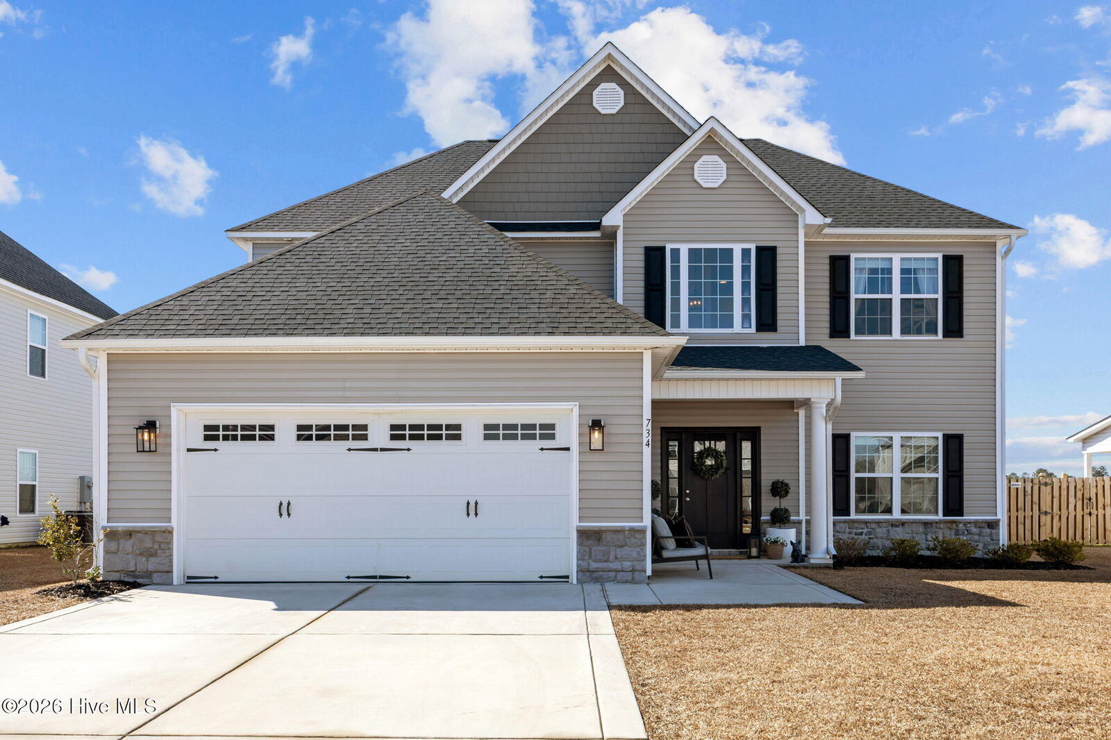 Property Photo:  734 Hope Dexter Drive  NC 28546 