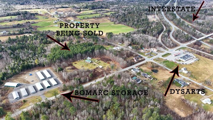 Property Photo:  2443 Carmel Road N  ME 04444 