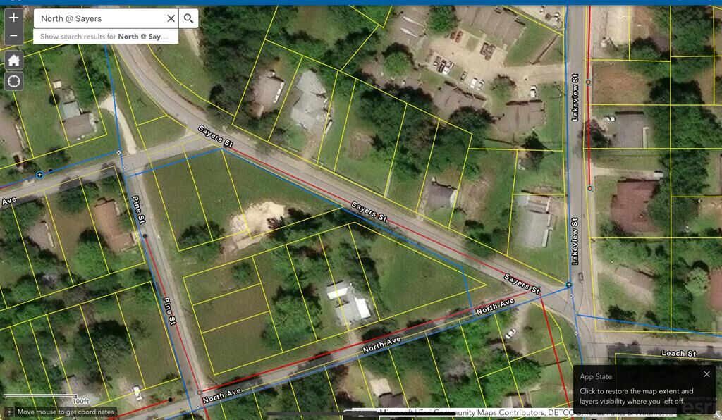 Property Photo: North Sayers Sayers Street TX 75904