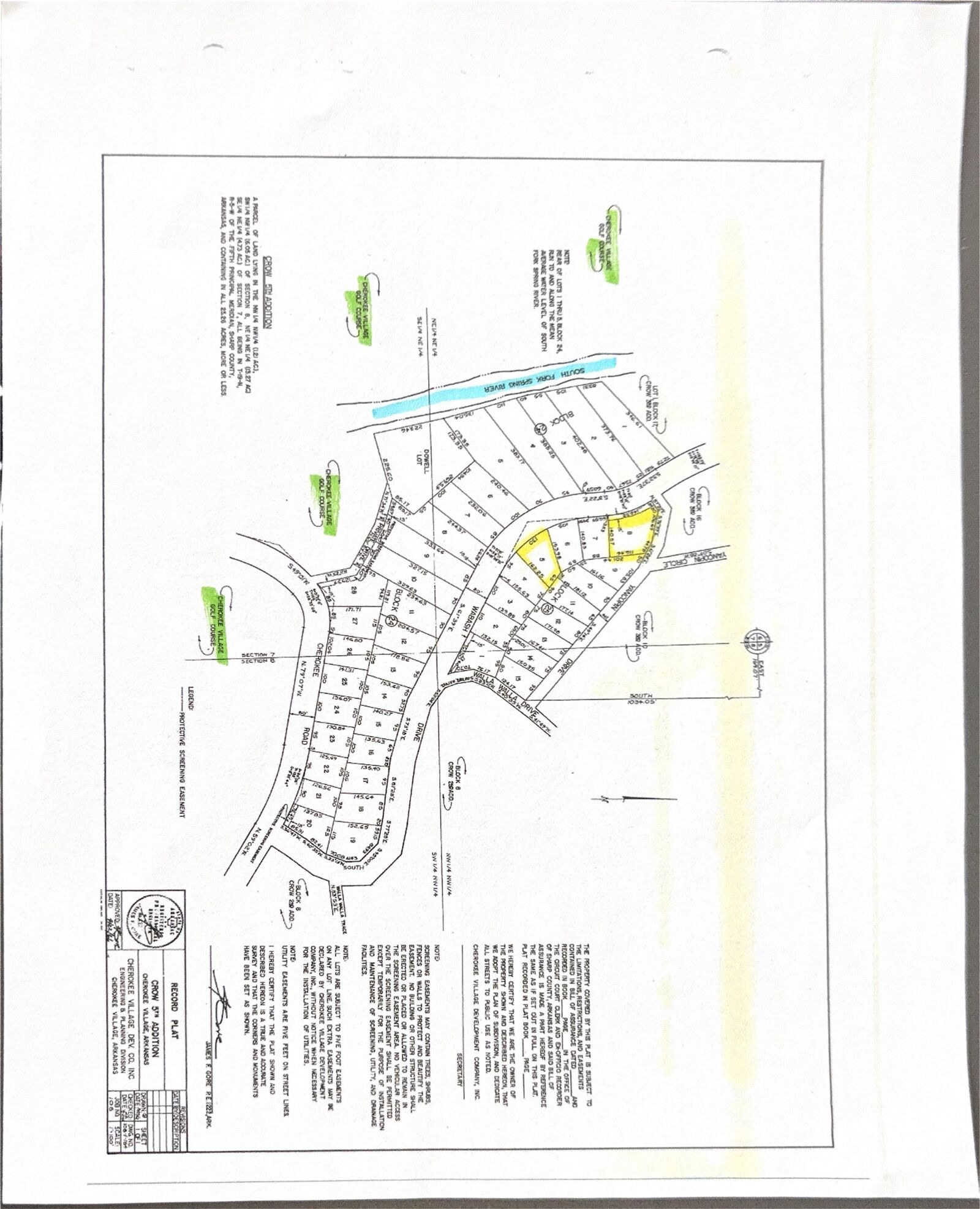 Property Photo:  4 Golf Course Area Lots  AR 72529 