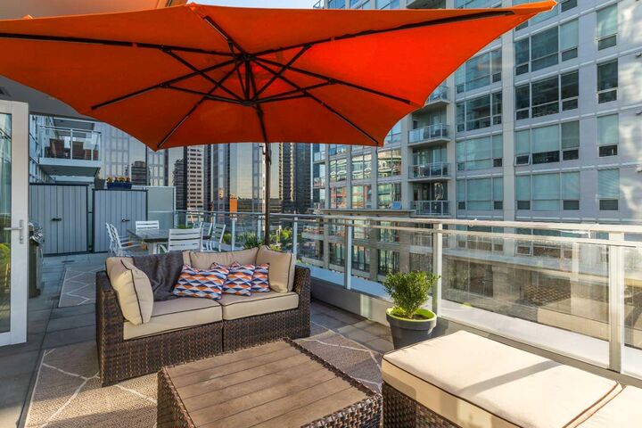 Property Photo: 108 Waterfront Court SW 803 AB T2P 1K7