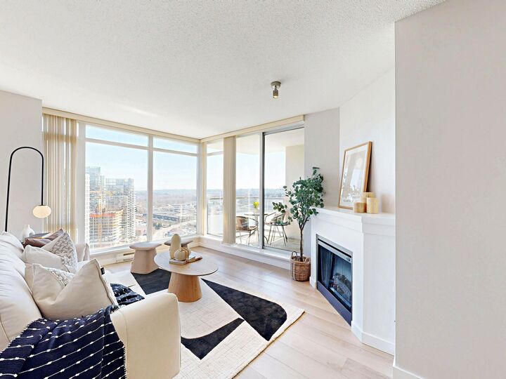 Property Photo:  2133 Douglas Road 2906  BC V5C 0E9 