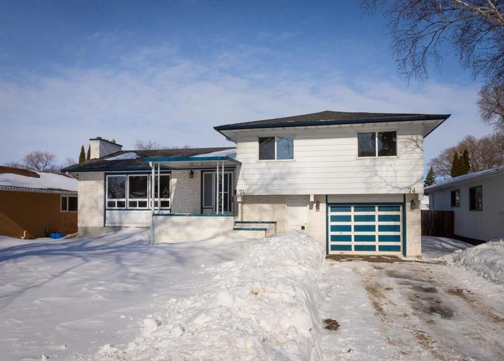 Property Photo:  74 Vanier Drive  MB R2V 2N6 