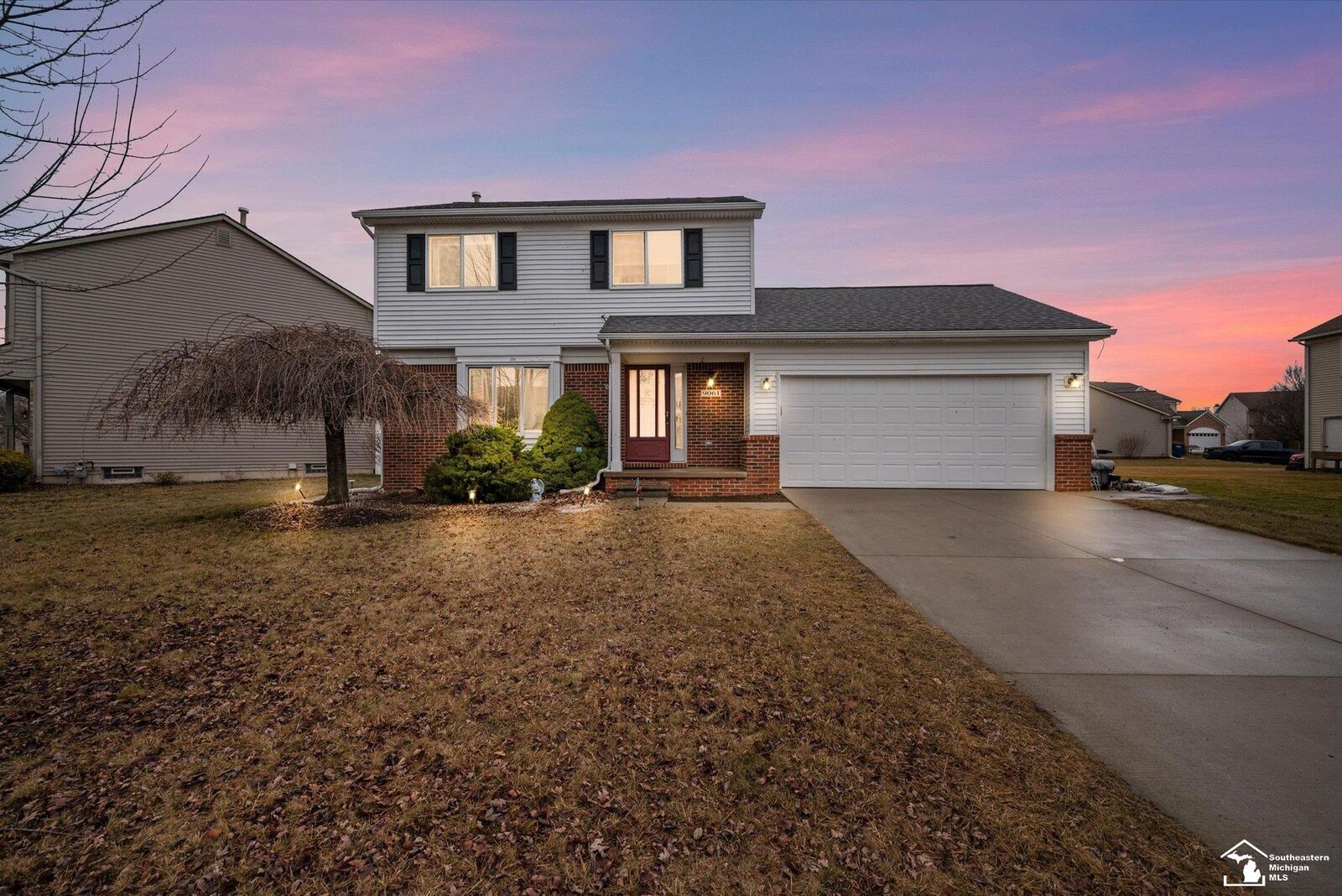 Property Photo:  9061 Rockhill Lane  MI 48166 