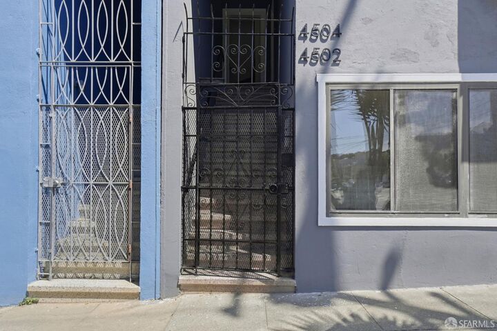 Property Photo: 4500-4504 Cabrillo Street CA 94121