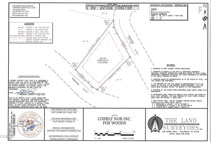 Property Photo:  Lot 78 Vixen Run  TN 37738 