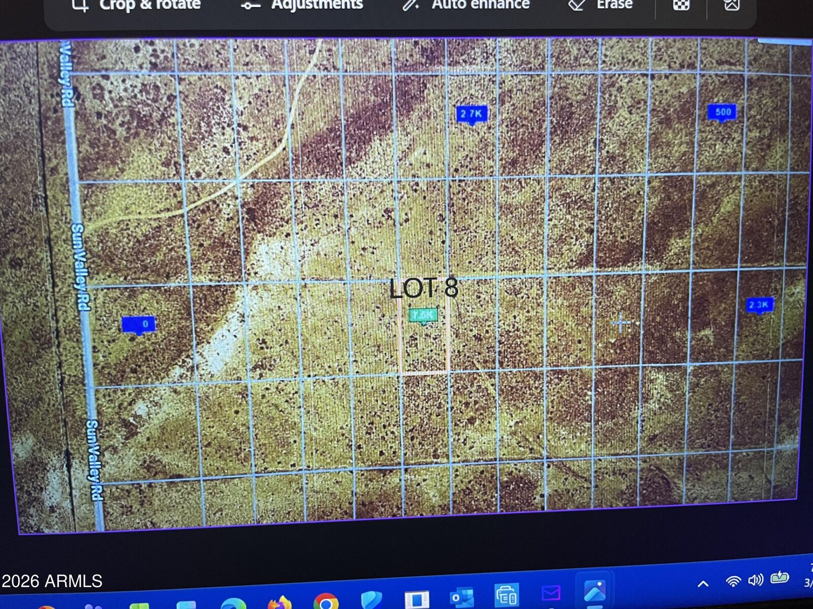 Property Photo: Tbd Lot 8 W Tbd Road 9 AZ 86025