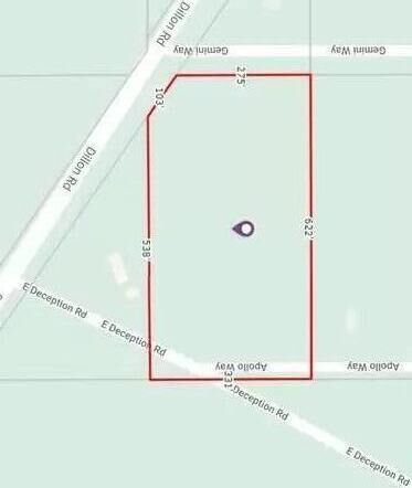 Property Photo: 0 Dillon Road CA 92241